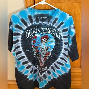 Liquid Blue Dead & Company Tie-Dye XL shirt 2021 official tour tee